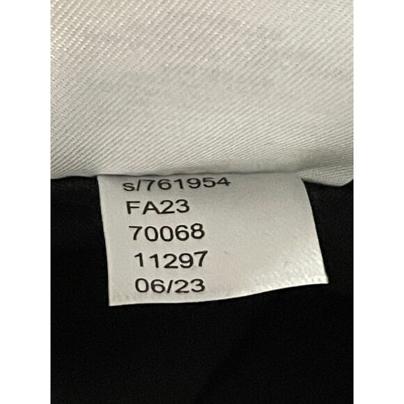 NWT LOFT Women's 12 Faux Leather Shift Dress Black Office Siren Career Edgy Work - Picture 11 of 11
